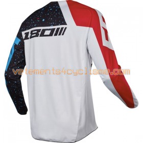 Maillots VTT/Motocross 2017 Fox Racing 180 Nirv Manches Longues N001