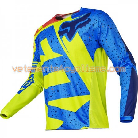 Maillots VTT/Motocross 2017 Fox Racing 180 Nirv Manches Longues N003