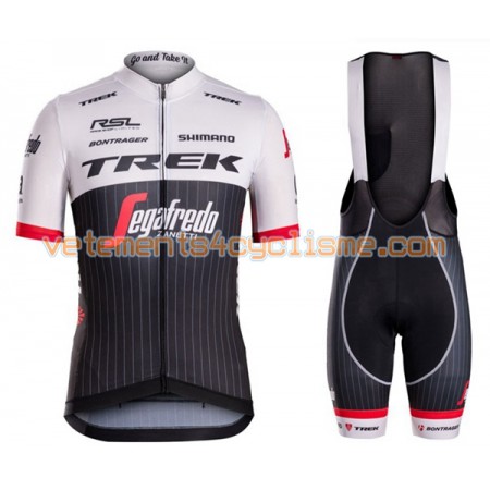 Tenue Cycliste et Cuissard à Bretelles 2016 Trek-Segafredo N001