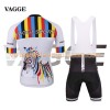 Tenue Cycliste et Cuissard à Bretelles 2017 Vagge N001