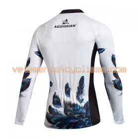 Maillot vélo Femme 2017 Aozhidian Manches Longues N005