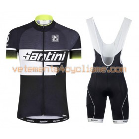 Tenue Cycliste et Cuissard à Bretelles 2016 Santini N006