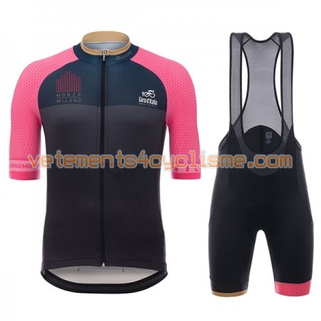 Tenue Cycliste et Cuissard à Bretelles 2017 Giro dItalia N002