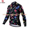 Tenue Cycliste Manches Longues et Collant à Bretelles 2017 X-Tiger N008