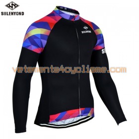 Maillot vélo 2017 Siilenyond Manches Longues N017