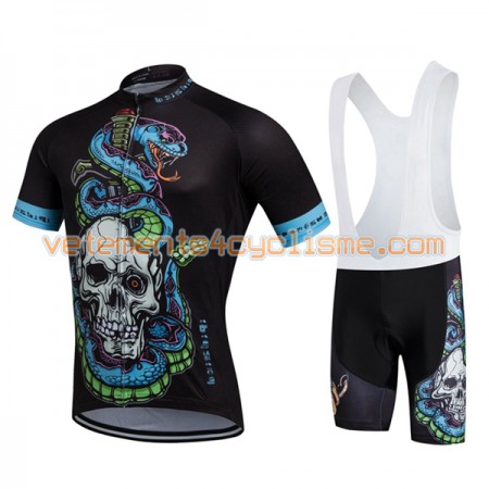 Tenue Cycliste et Cuissard à Bretelles 2016 Baishiqi N007