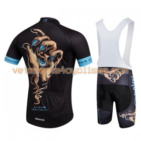 Tenue Cycliste et Cuissard à Bretelles 2016 Baishiqi N007