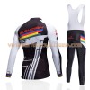 Tenue Cycliste Manches Longues et Collant à Bretelles 2017 Aozhidian N023