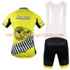 Tenue Cycliste et Cuissard à Bretelles 2017 Aogda N027