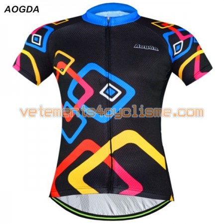 Maillot vélo 2017 Aogda N007