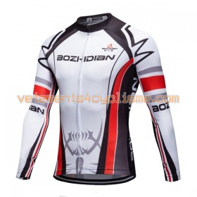 Maillot vélo 2017 Aozhidian Manches Longues N031