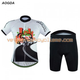 Tenue Cycliste et Cuissard 2017 Aogda N035