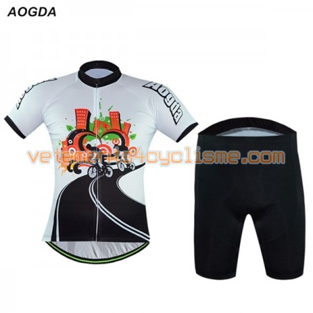 Tenue Cycliste et Cuissard 2017 Aogda N035