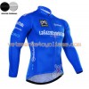 Maillot vélo Bleu 2016 Giro dItalia Hiver Thermal Fleece