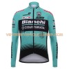 Tenue Cycliste Manches Longues et Collant à Bretelles 2017 Bianchi Countervail N001