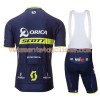 Tenue Cycliste et Cuissard à Bretelles Femme 2017 Orica-Scott N001