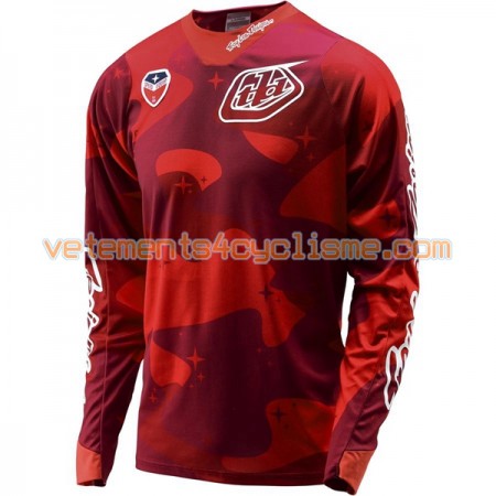 Maillots VTT/Motocross 2016 Troy Lee Designs TLD SE Cosmic Camo Limited Manches Longues N001