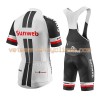 Tenue Cycliste et Cuissard à Bretelles Femme 2017 Team Sunweb N001