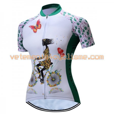 Maillot vélo Femme 2017 Teleyi N026