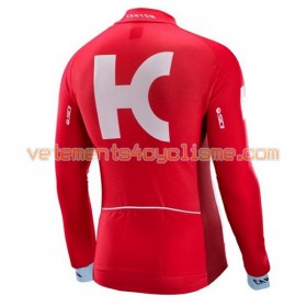 Maillot vélo 2016 Team Katusha Manches Longues N001
