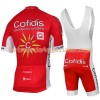 Tenue Cycliste et Cuissard à Bretelles 2017 Cofidis Pro Team N001