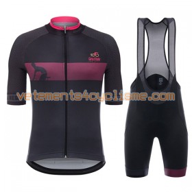 Tenue Cycliste et Cuissard à Bretelles 2017 Giro dItalia N001