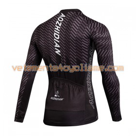 Maillot vélo 2017 Aozhidian Manches Longues N019