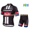 Tenue Cycliste et Cuissard à Bretelles Enfant 2016 Giant-Alpecin N008