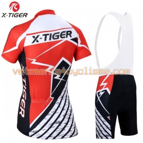 Tenue Cycliste et Cuissard à Bretelles Femme 2017 X-Tiger N009