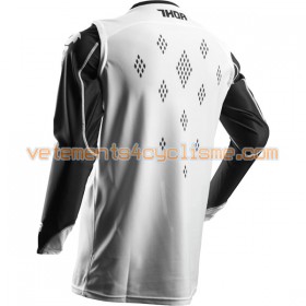Maillots VTT/Motocross 2017 Thor Prime Fit Rohl Manches Longues N001