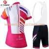 Tenue Cycliste et Cuissard à Bretelles Femme 2017 X-Tiger N006
