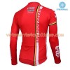 Tenue Cycliste Manches Longues et Collant à Bretelles 2016 Lotto Soudal Hiver Thermal Fleece N001