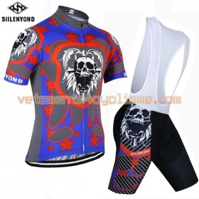 Tenue Cycliste et Cuissard à Bretelles 2017 Siilenyond N009