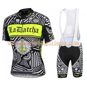 Tenue Cycliste et Cuissard à Bretelles 2016 Tinkoff N002