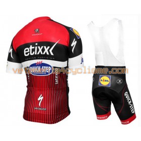 Tenue Cycliste et Cuissard à Bretelles 2016 Etixx-Quick Step N002