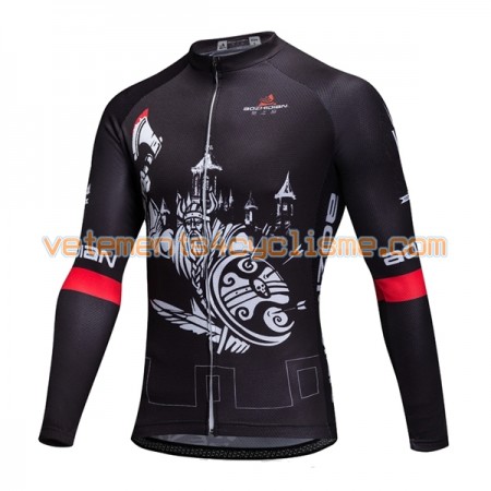 Maillot vélo 2017 Aozhidian Manches Longues N033