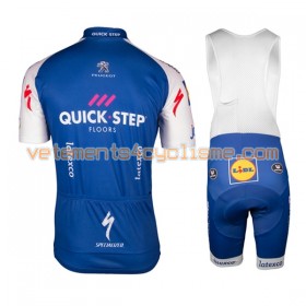 Tenue Cycliste et Cuissard à Bretelles 2017 Quick-Step Floors N001