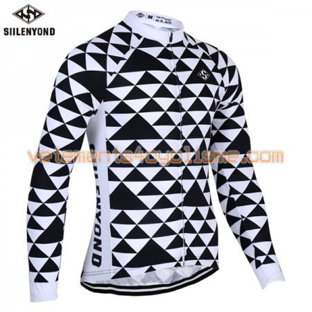 Maillot vélo 2017 Siilenyond Manches Longues N032