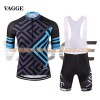 Tenue Cycliste et Cuissard à Bretelles 2017 Vagge N008