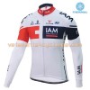 Tenue Cycliste Manches Longues et Collant à Bretelles 2016 IAM Cycling Hiver Thermal Fleece N001