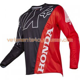 Maillots VTT/Motocross 2017 Fox Racing 360 Honda Manches Longues N001