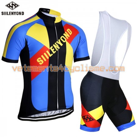 Tenue Cycliste et Cuissard à Bretelles 2017 Siilenyond N030