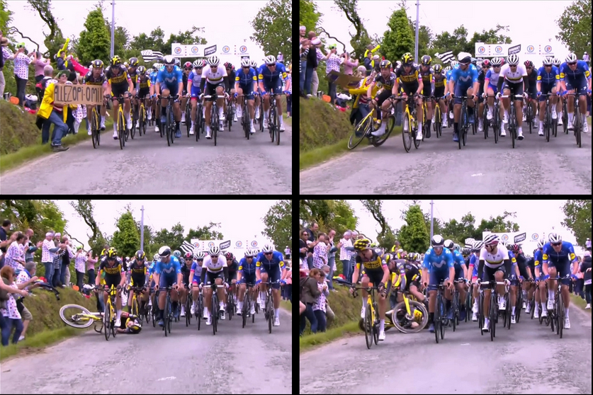 Ces choses dans le Jumbo Tour de France