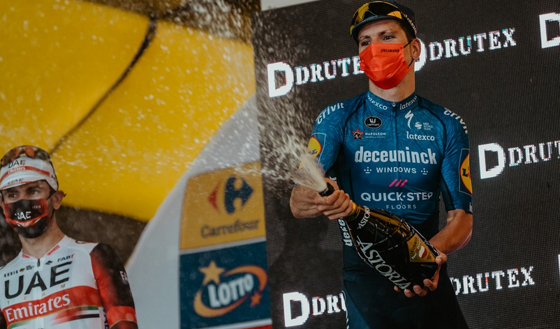 Le premier champion d'étape de João Almeida