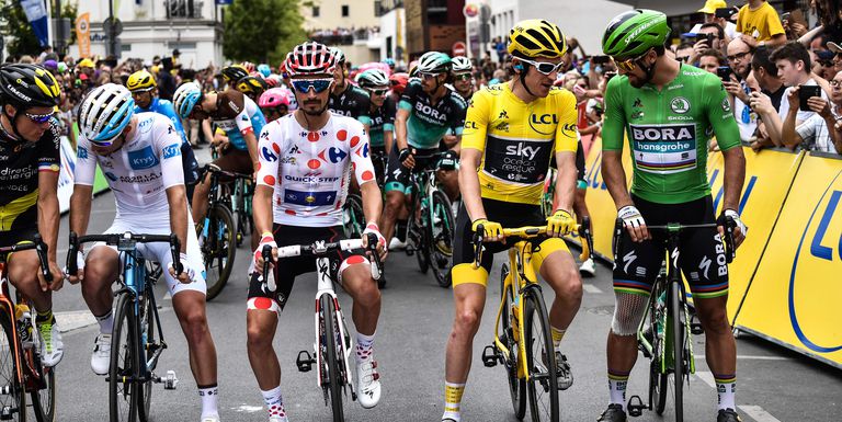 T-shirt Cyclisme Vainqueurs Du Tour De France – Unisexe, Personnalisable – Neuf