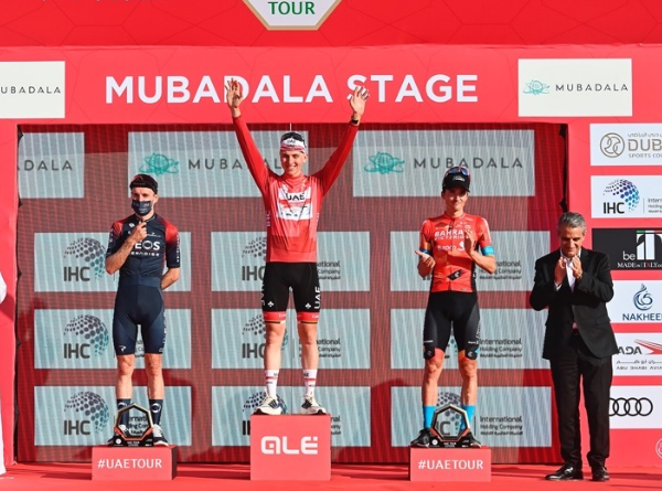 Tadej Pogačar remporte le Tour des Emirats Arabes Unis pour la deuxième année